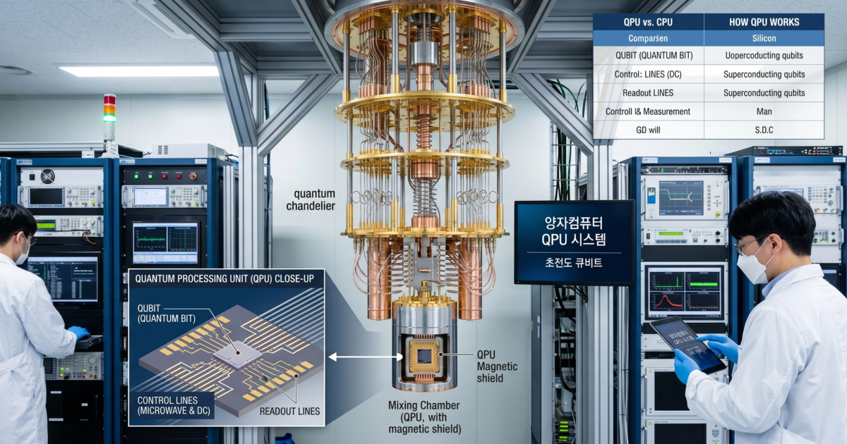 AI 반도체의 다음 주도권은 누구에게? 양자 프로세서(QPU)가 흔들 기존 반도체 밸류체인