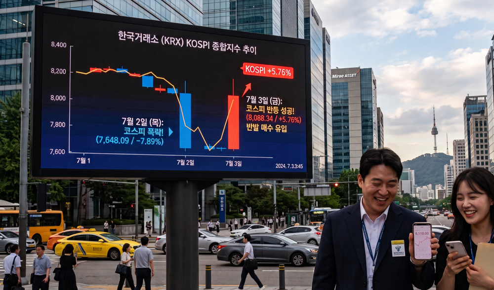 어제 폭락, 오늘 폭등 — 코스피가 하루 만에 8,000선을 되찾은 진짜 이유는 뭔가
